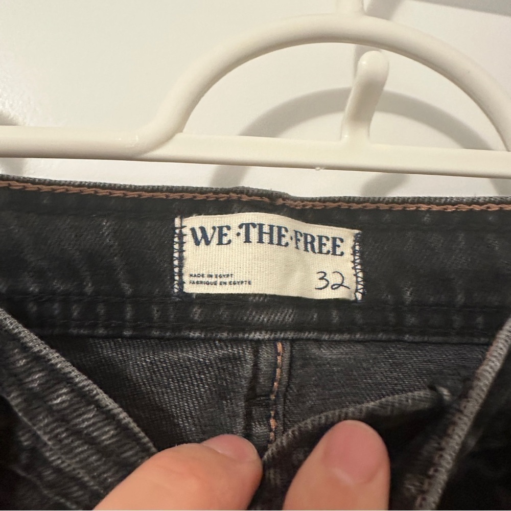 Free People We The Free Xena Slim Straight Jeans in Dark Night Size 32 Women’s - Picture 8 of 16